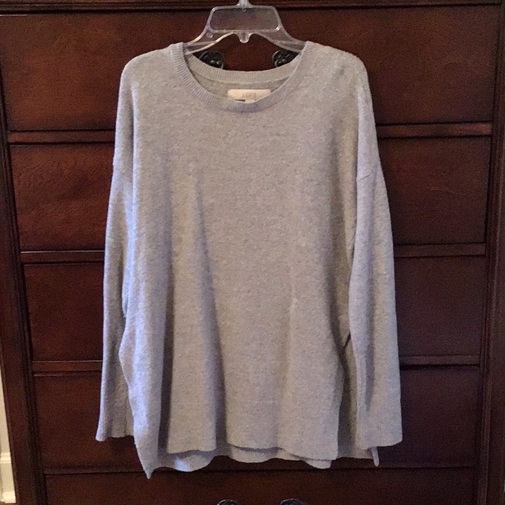 LOFT Gray Sweater